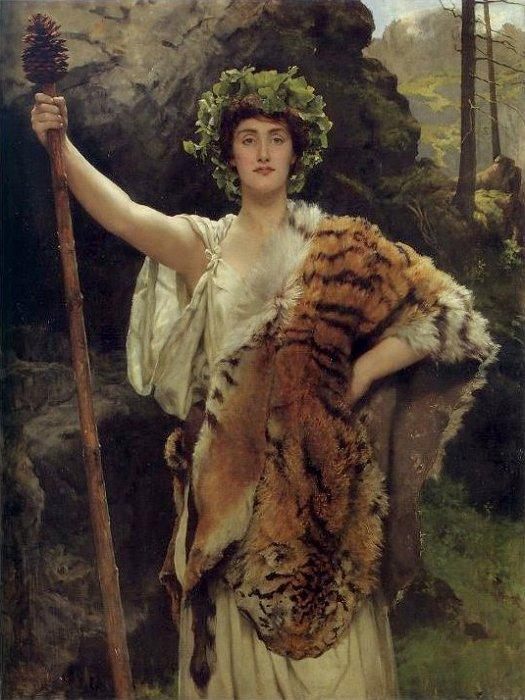 John Collier The Priestess of Bacchus